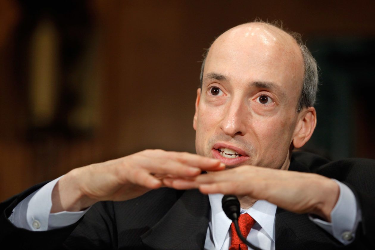 Gary Gensler, the chairman of the SEC