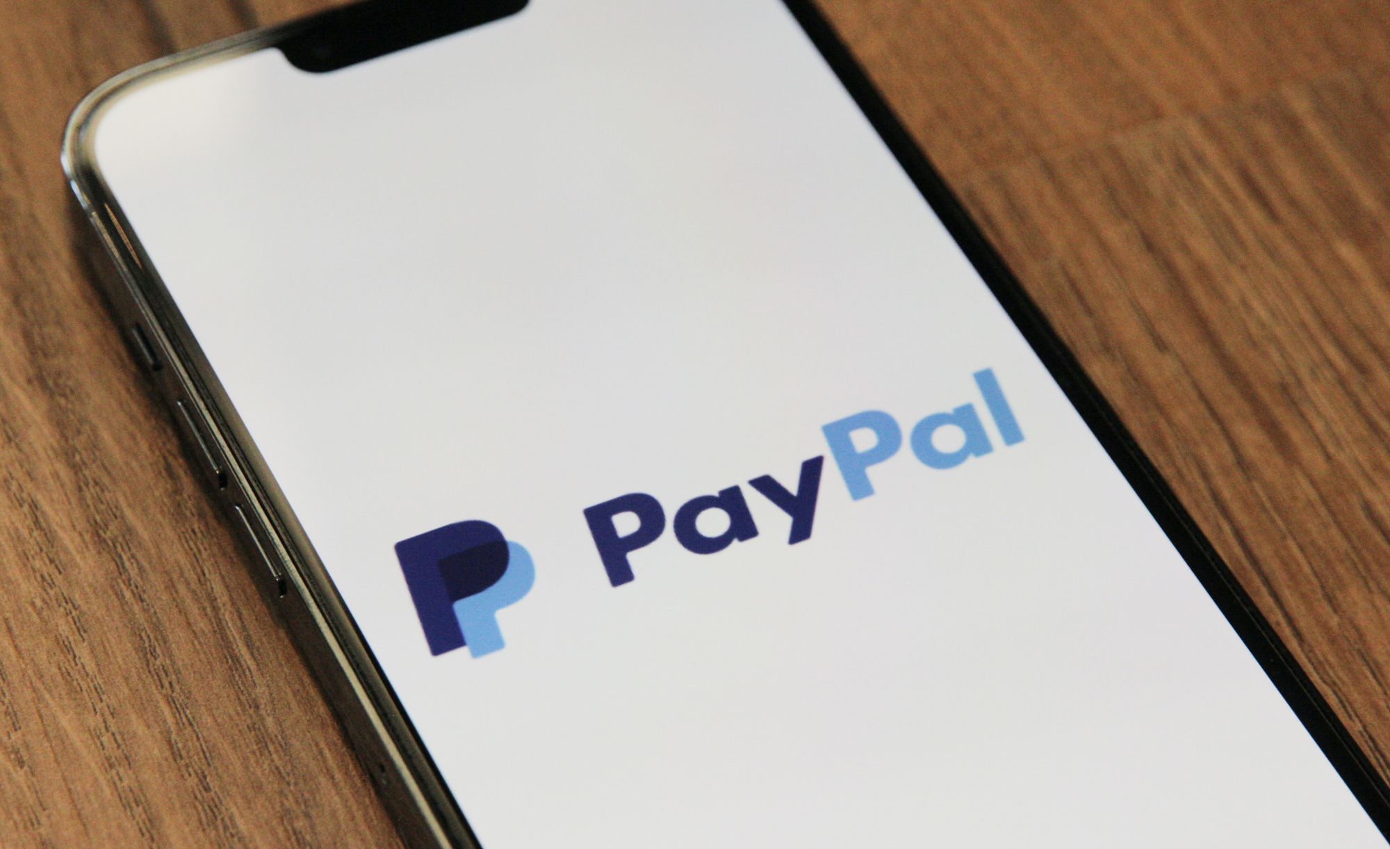 Paypal on a phone screen