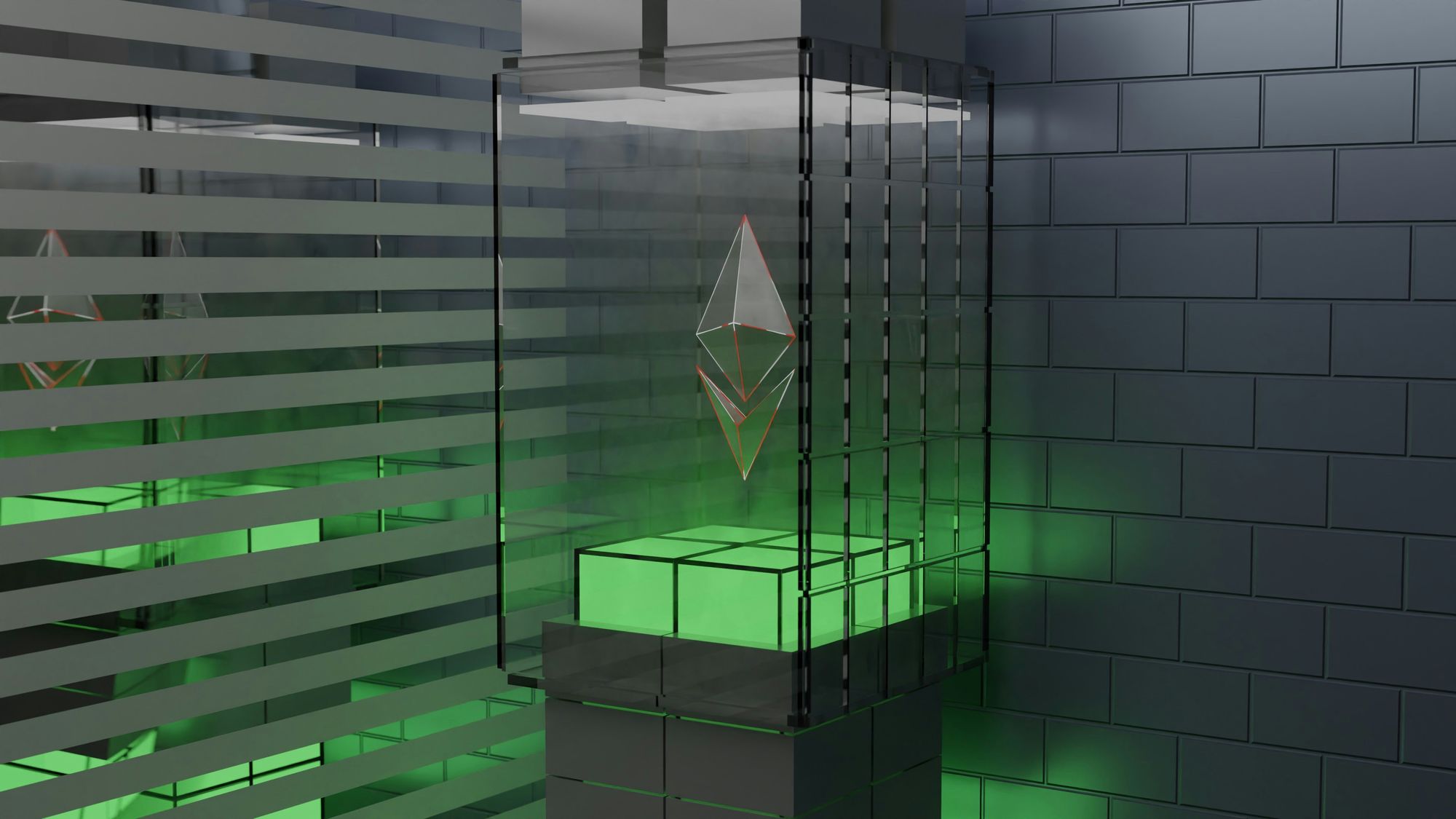 Ethereum in a glass cage