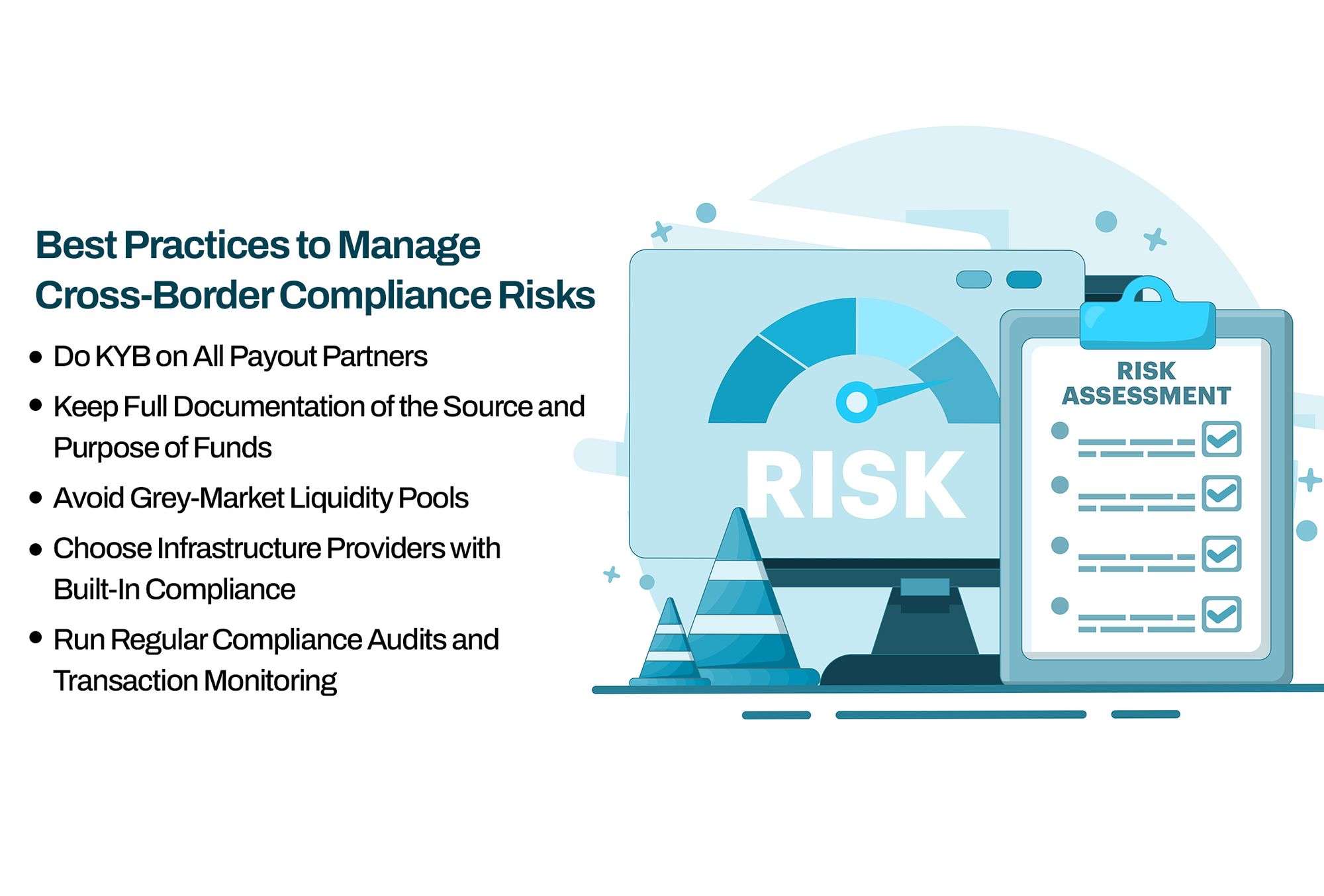 To-do list for managing cross-border compliance risks