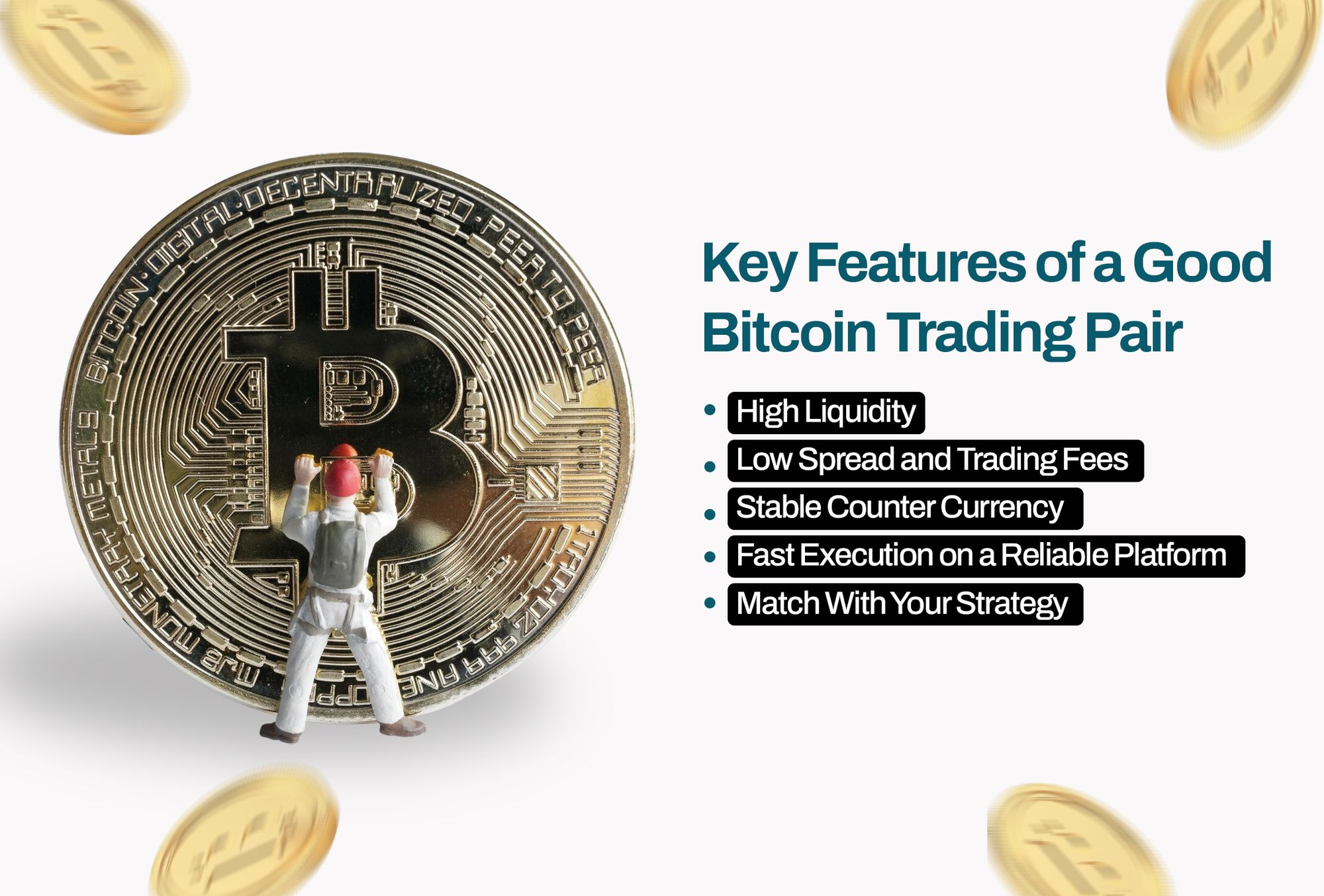 A list of features to look out for in a good Bitcoin trading pair
