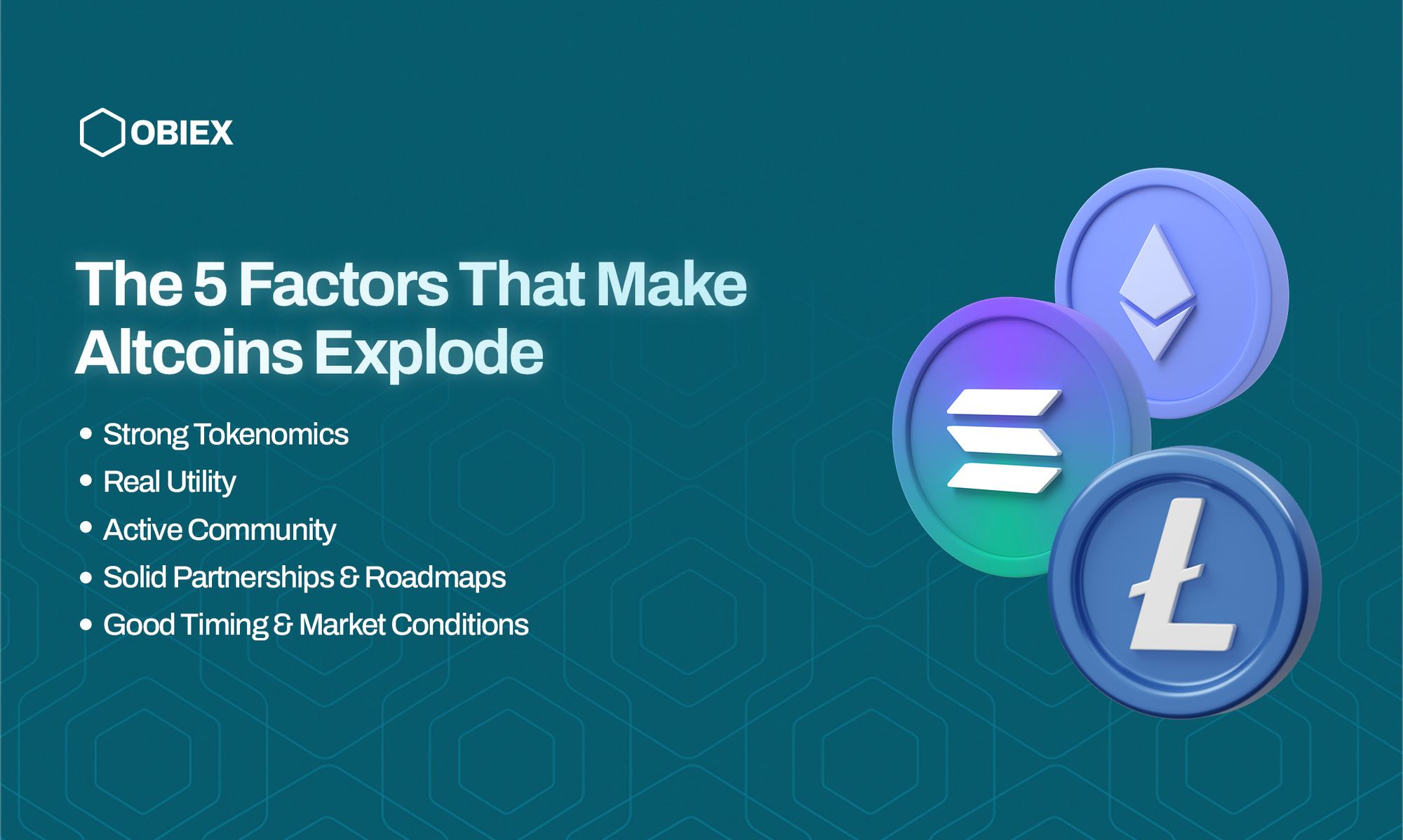 A list of 5 reasons why altcoins explode