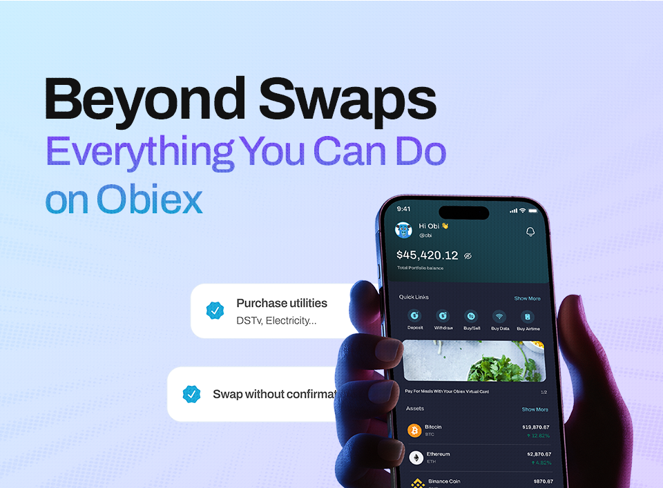 Beyond Swaps: Everything You Can Do on Obiex