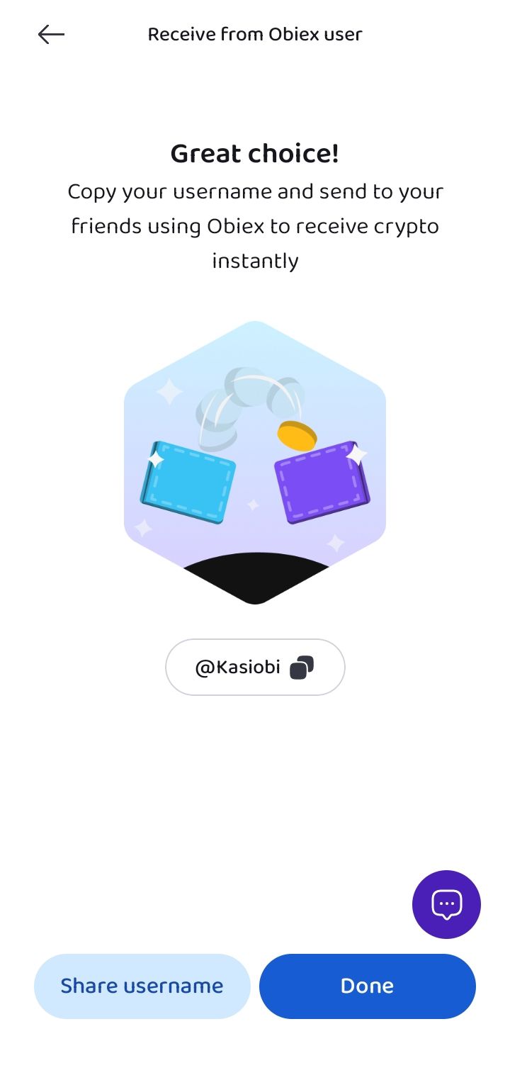 Obiex Social Card Page