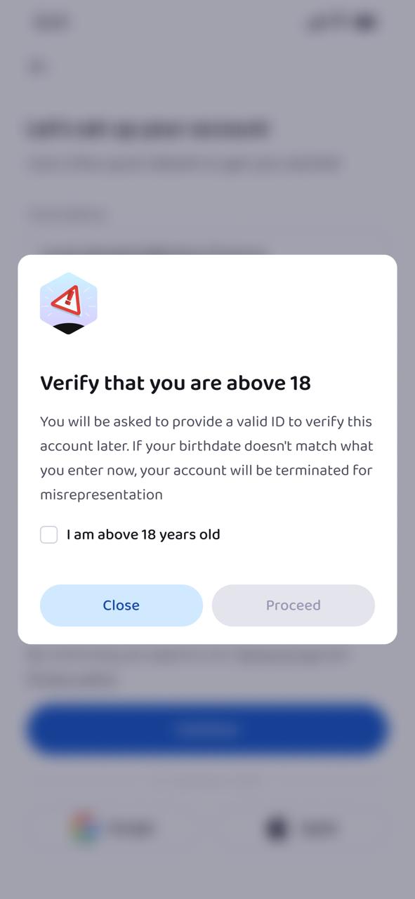 Age Verification Page