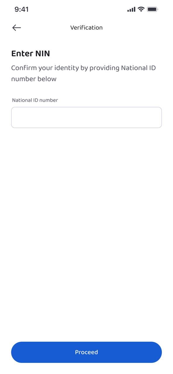 NIN Verification Page