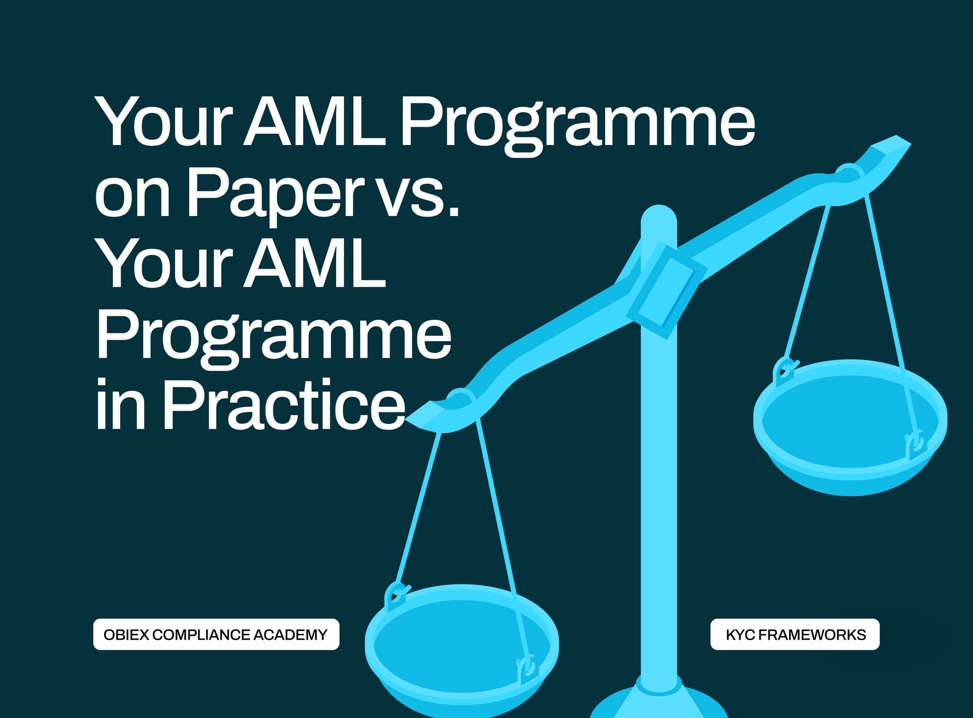Your AML Programme on Paper vs. Your AML Programme in Practice