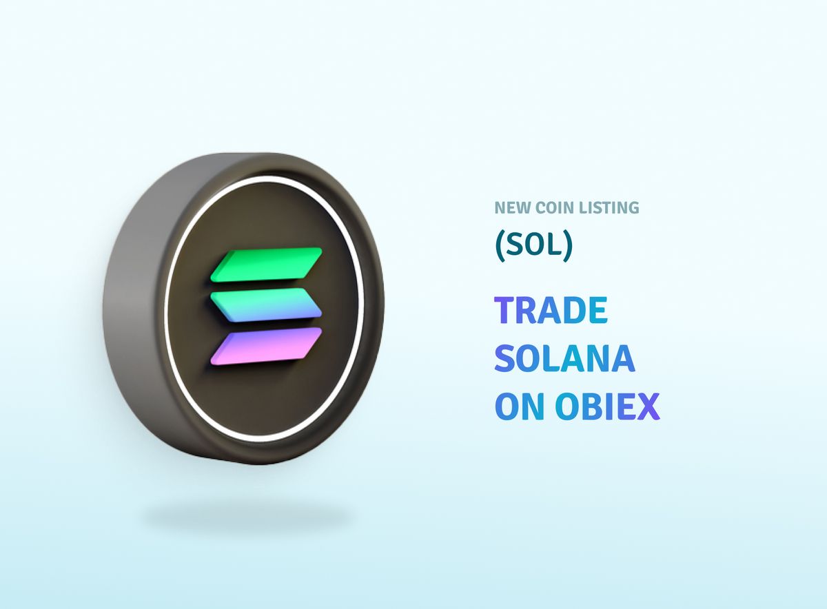 SOL is now available on Obiex