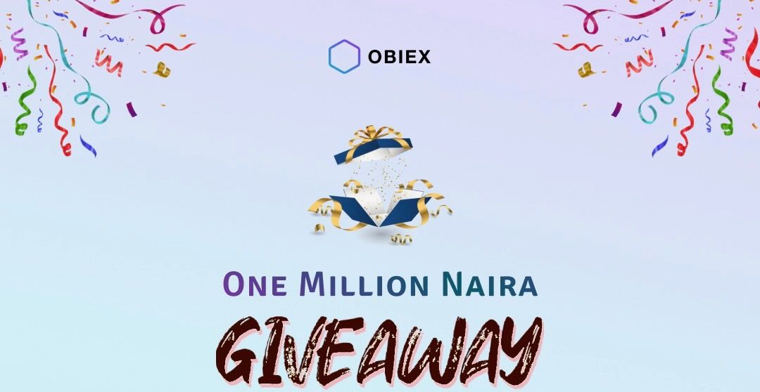 Win 1 Million Naira every month for trading on Obiex