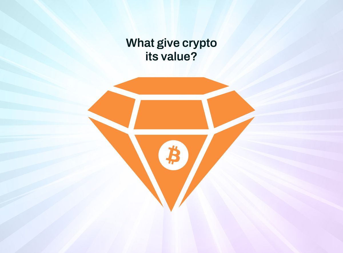 what gives crypto its value cover image