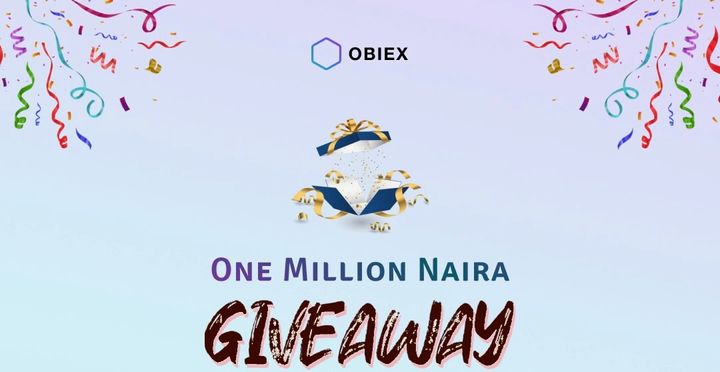 Win 1 Million Naira every month for trading on Obiex