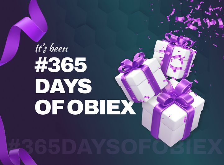 365 Days of Obiex; How Far We've Come
