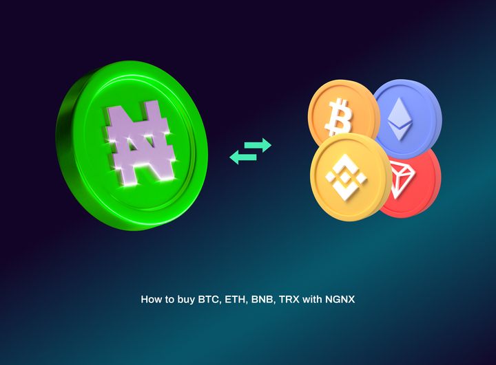 How to Buy and Swap BTC, ETH, BNB, TRX with NGNX on Obiex.