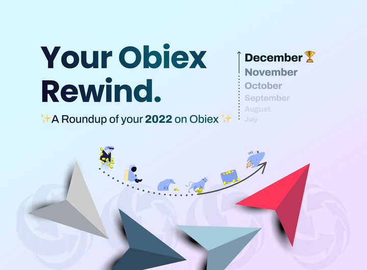 OBIEX REWIND 2022: How did your crypto year go?