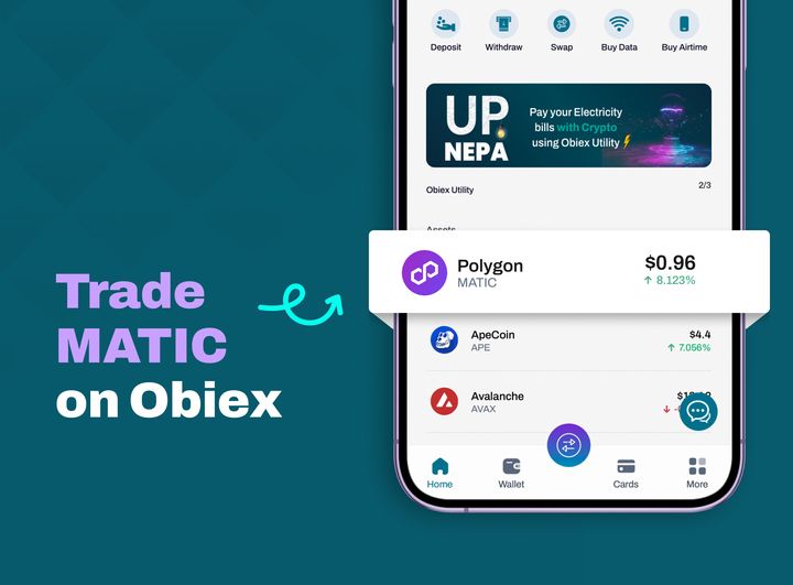 How to Buy, Sell and Trade Polygon MATIC on Obiex