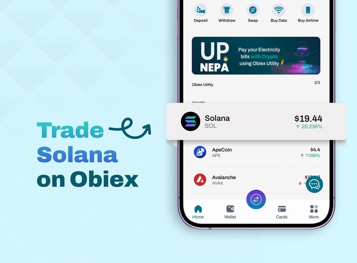 How to Buy, Sell and Trade Solana SOL on Obiex
