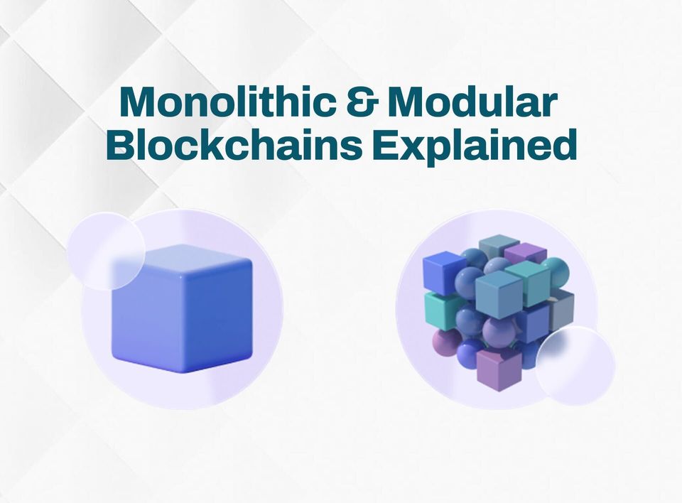 Monolithic & Modular Blockchains Explained