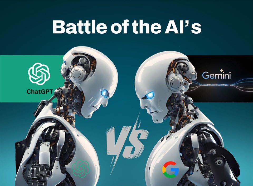 Battle of the AIs: OpenAI ChatGPT Vs. Google Gemini