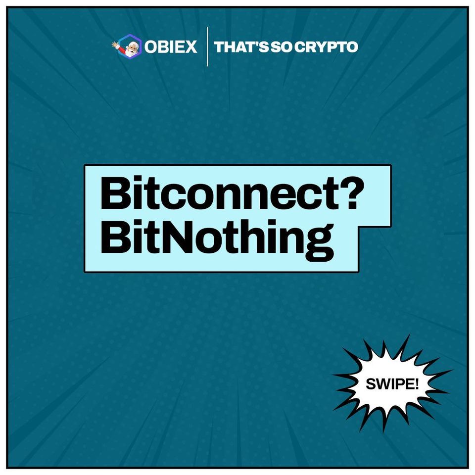 That’s So Crypto: Bitconnect? BitNothing