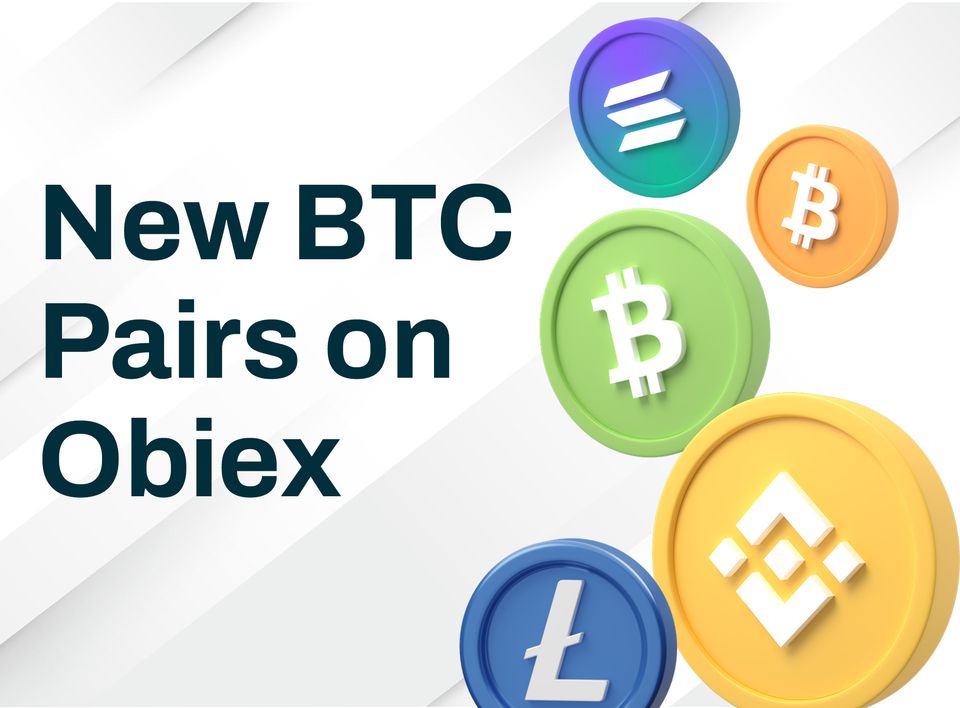 New BTC Pairs on Obiex