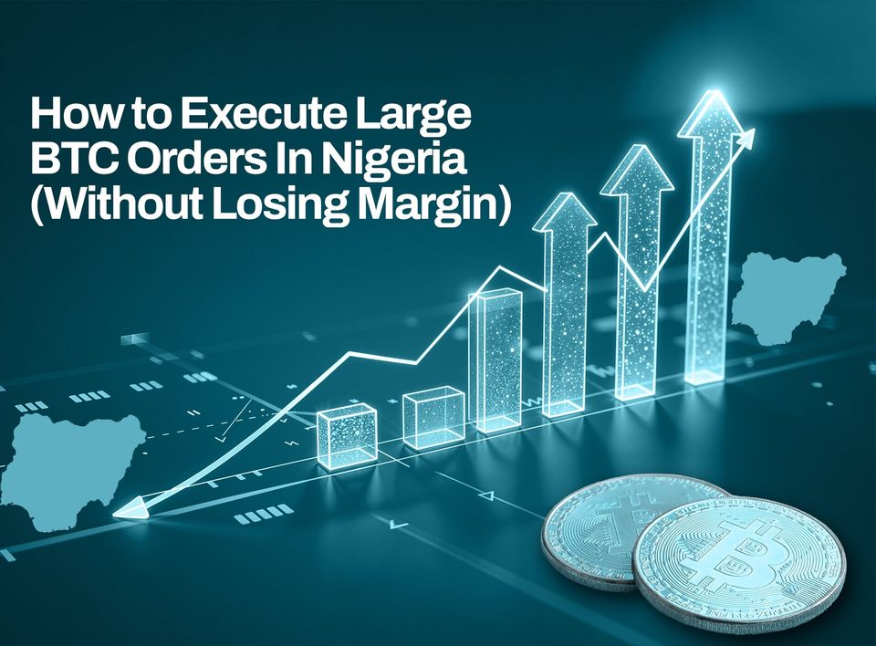 How to Execute Large BTC Orders in Nigeria (Without Losing Margin)