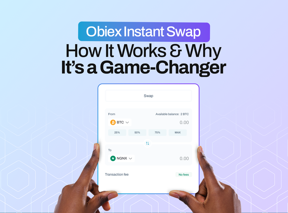 Obiex Instant Swap: How It Works & Why It’s a Game-Changer