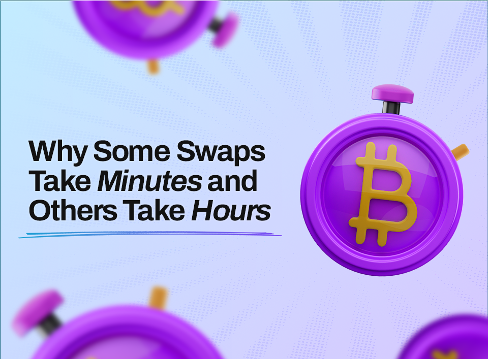 Why Some Swaps Take Minutes and Others Take Hours